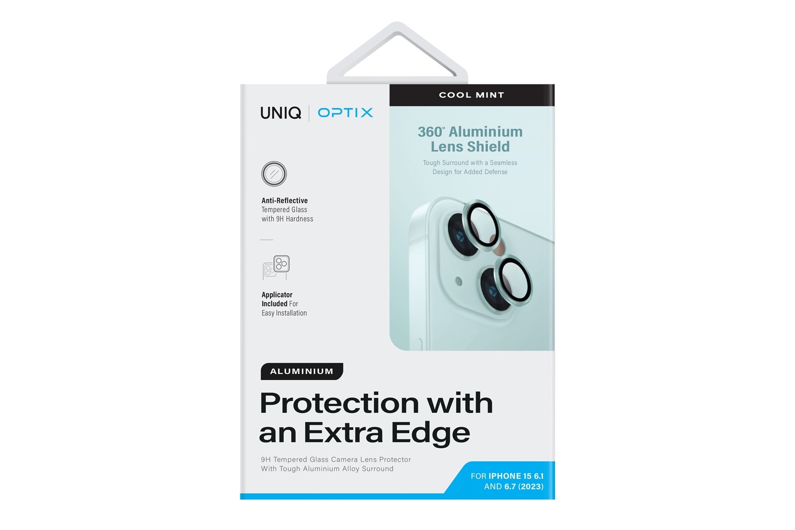 Miếng Dán Kính Cường Lực Camera Iphone 15/15 Plus Uniq